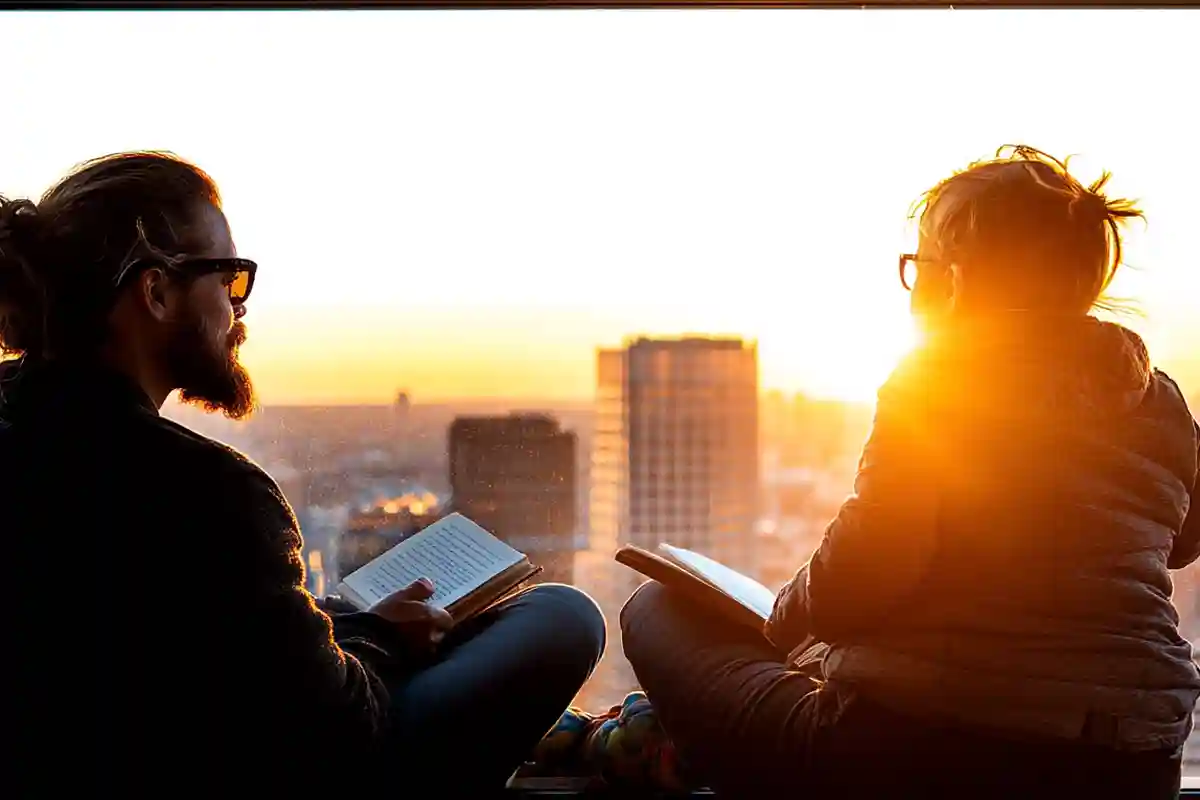 A parent reading a personalized book together, filled with custom stories, family wisdom, and illustrations—creating a lasting bond through storytelling a personalized book